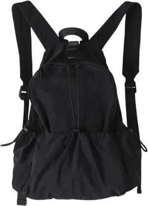Mini Travel Lightweight Nylon Packable Backpack for Women, Small Hiking Backpack Travel Daypack Lightweight Packable (Black)