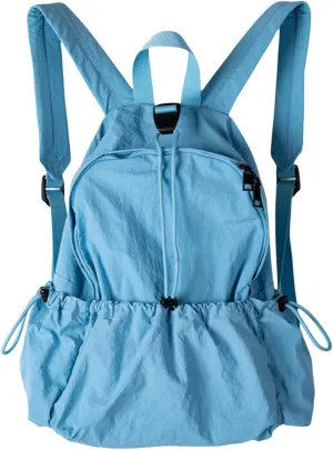 Mini Travel Lightweight Nylon Packable Backpack for Women, Small Hiking Backpack Travel Daypack Lightweight Packable (Blue)