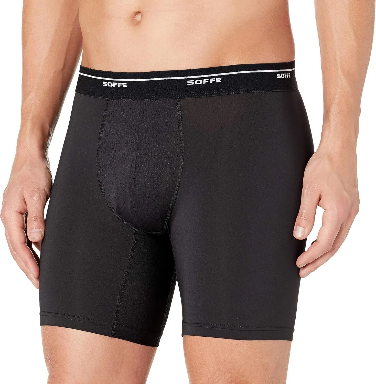 MJ Soffe Men's Compression Boxer Brief
