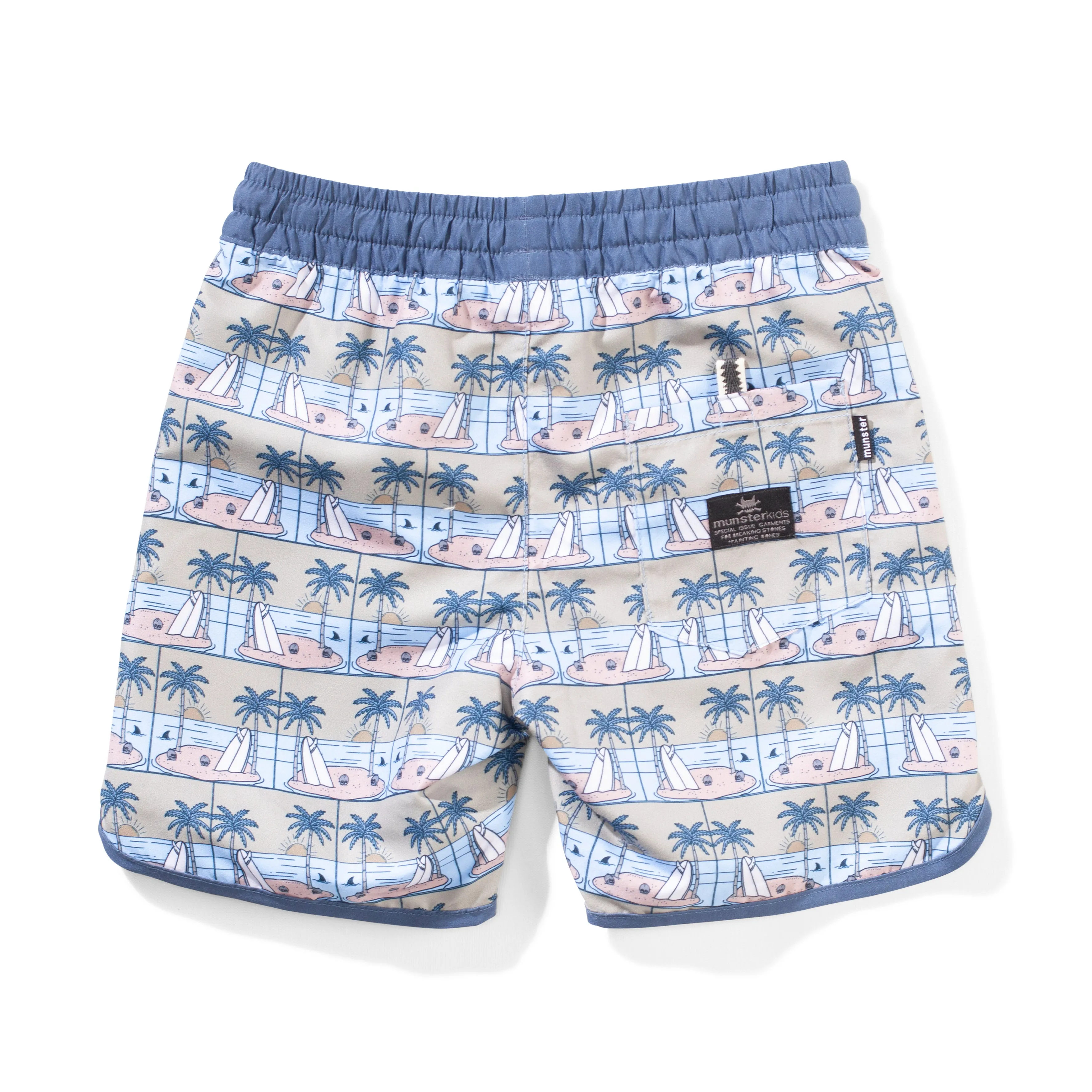 Munster Beachside Boardies - Blue