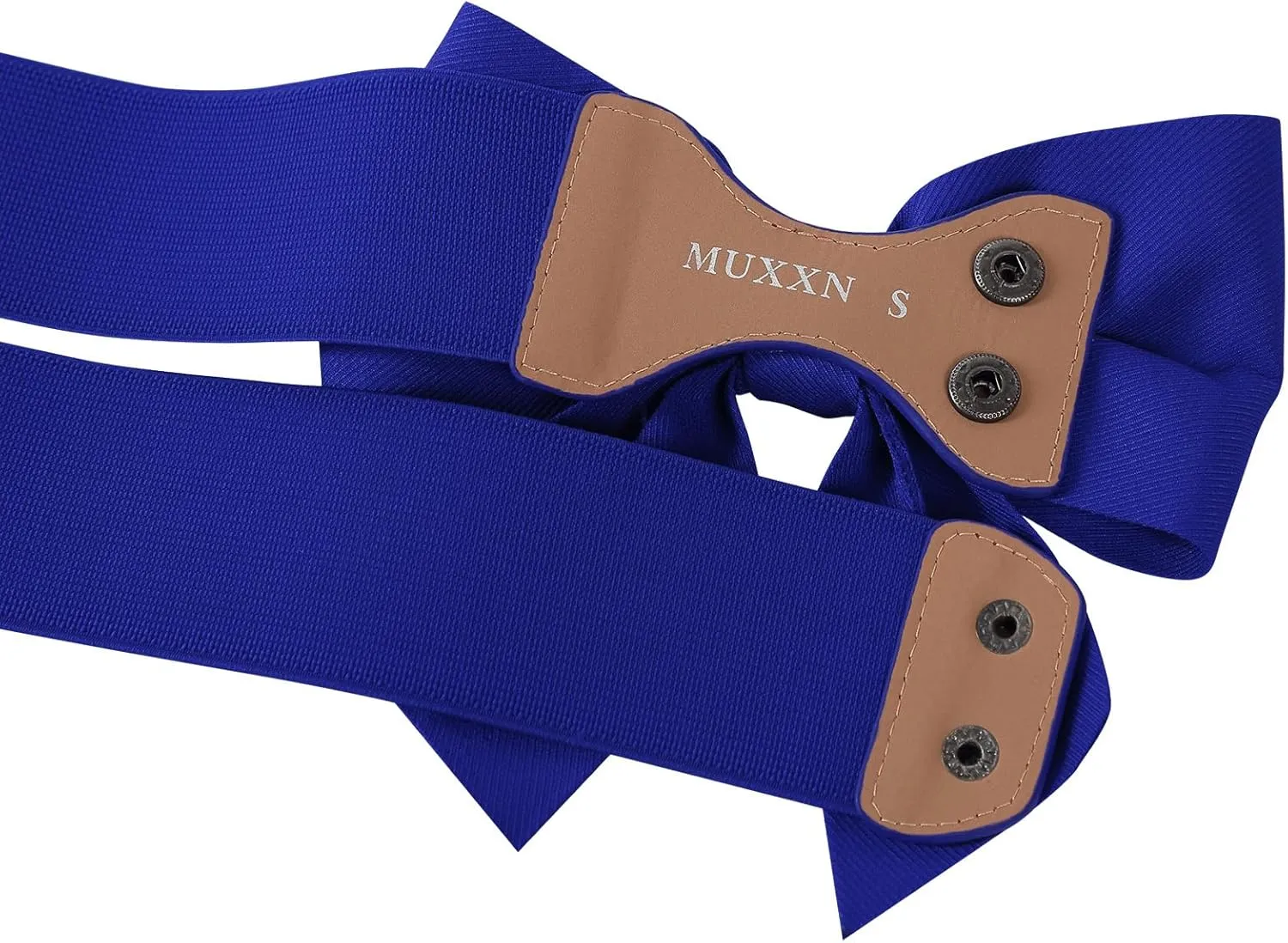 MUXXN Women's Vintage Bowknot Wide Elastic Stretchy Cinch Belt