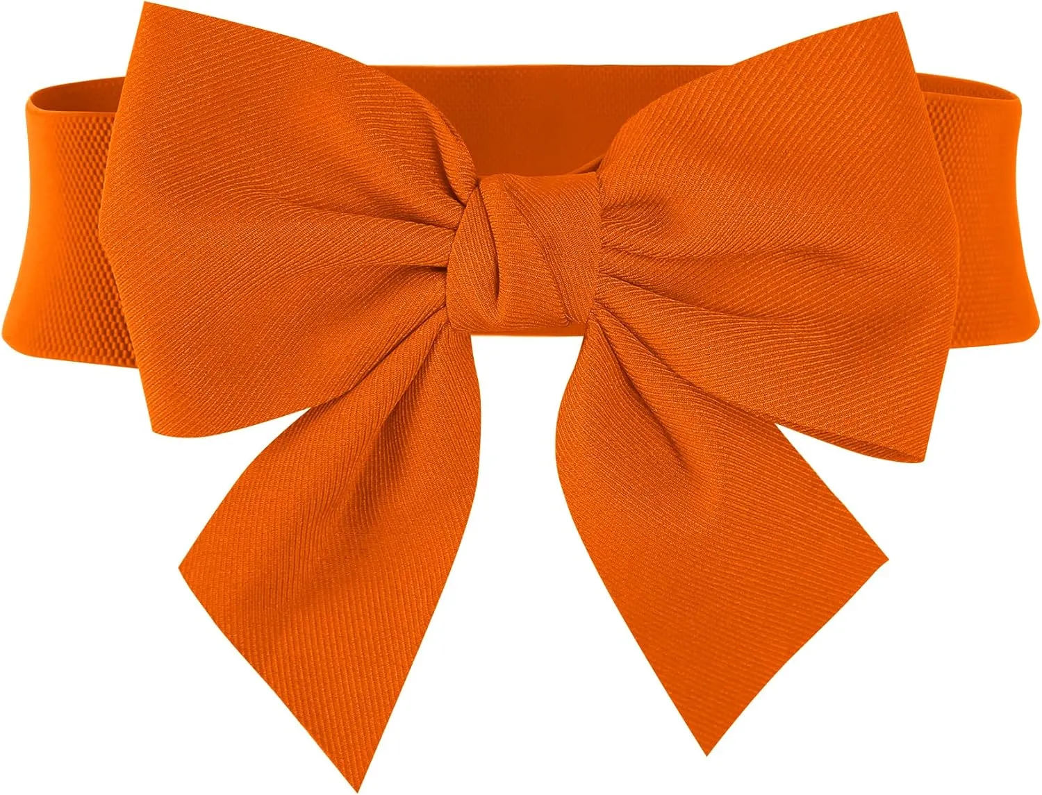 MUXXN Women's Vintage Bowknot Wide Elastic Stretchy Cinch Belt