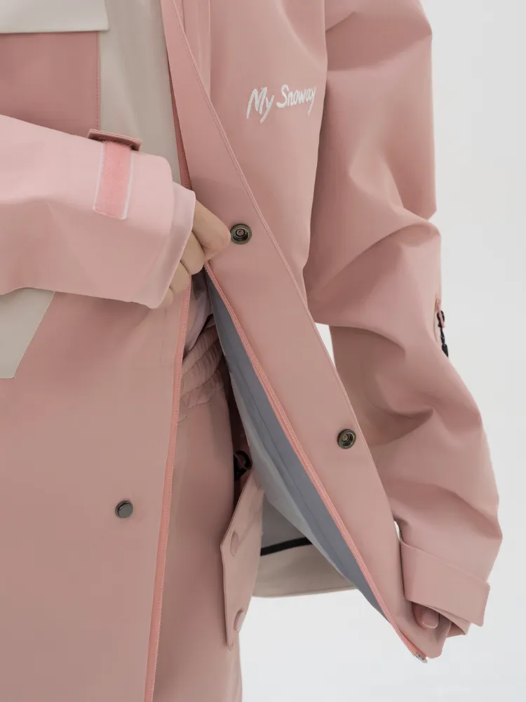 MYSNOWAY Icy Pink 3L Snow Suit - Men's