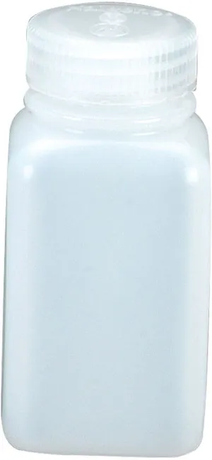 Nalgene Wide Mouth Square HDPE Bottles