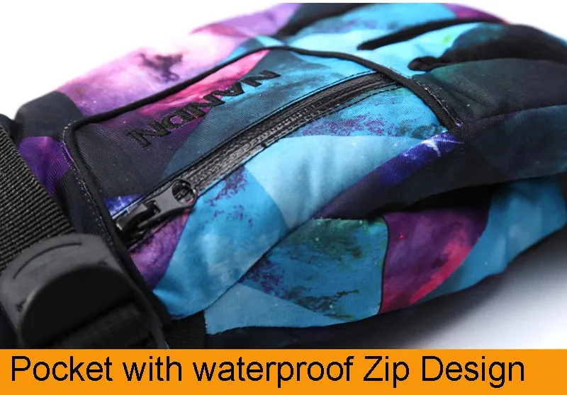 NANDN Girls / Boys Snowboard Gloves