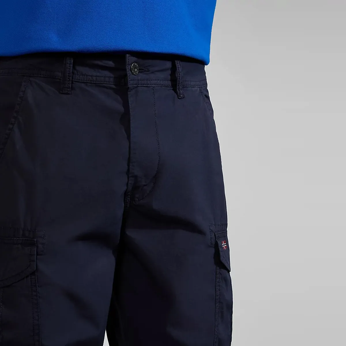 Napapijri - Noto Blue Marine Bermuda Shorts - NP0A4HOQ - BLU/MARINE