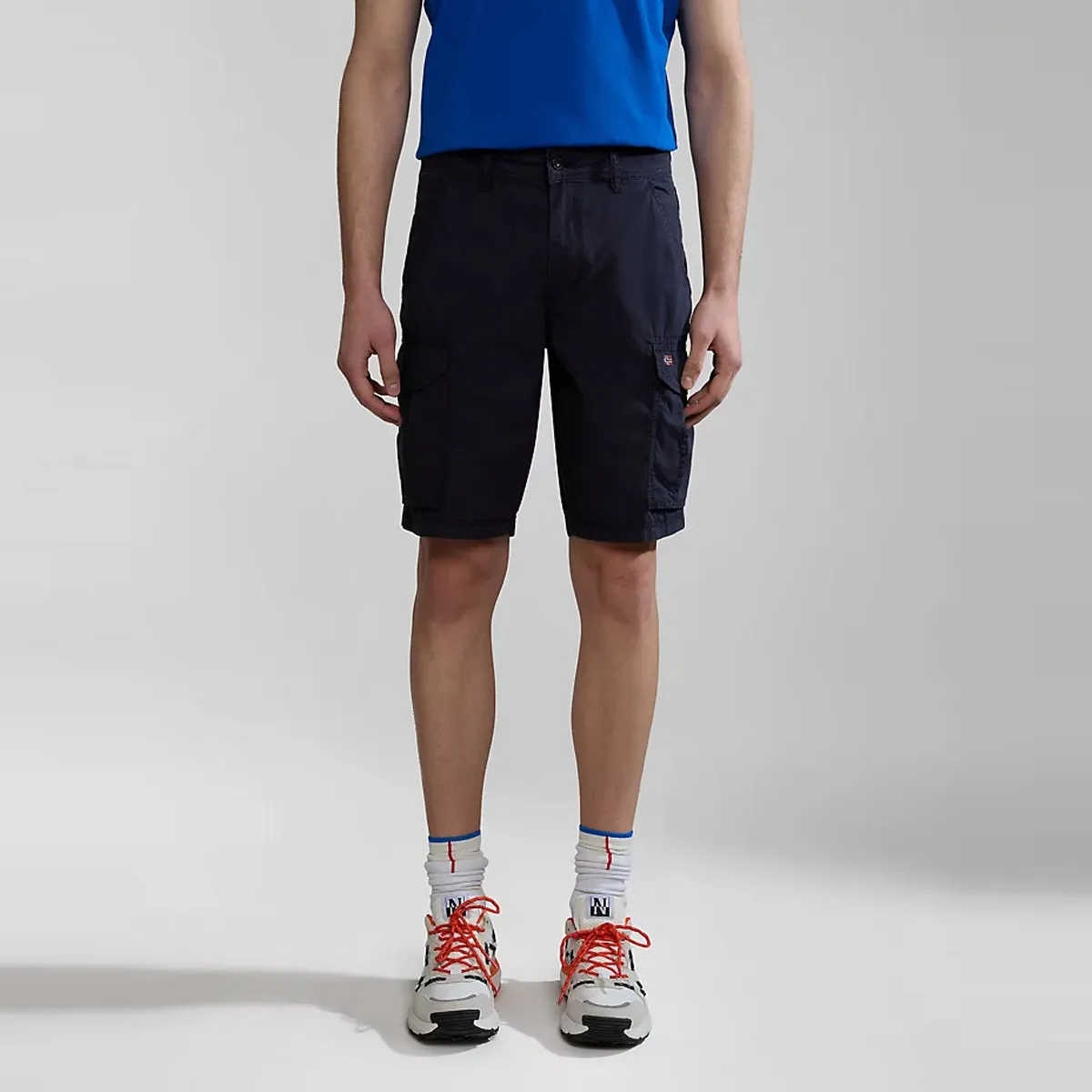 Napapijri - Noto Blue Marine Bermuda Shorts - NP0A4HOQ - BLU/MARINE