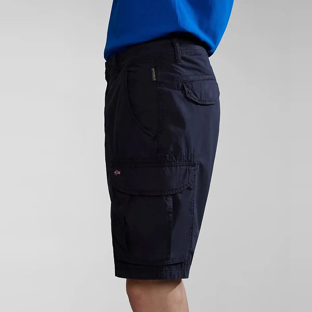 Napapijri - Noto Blue Marine Bermuda Shorts - NP0A4HOQ - BLU/MARINE