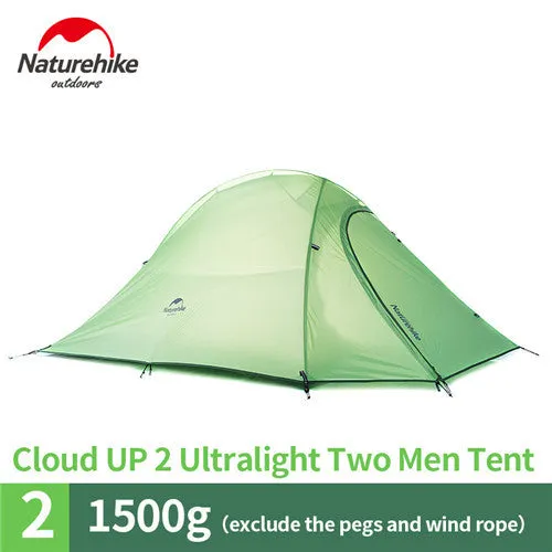Naturehike Tent  Silicone Fabric Ultralight With Mat