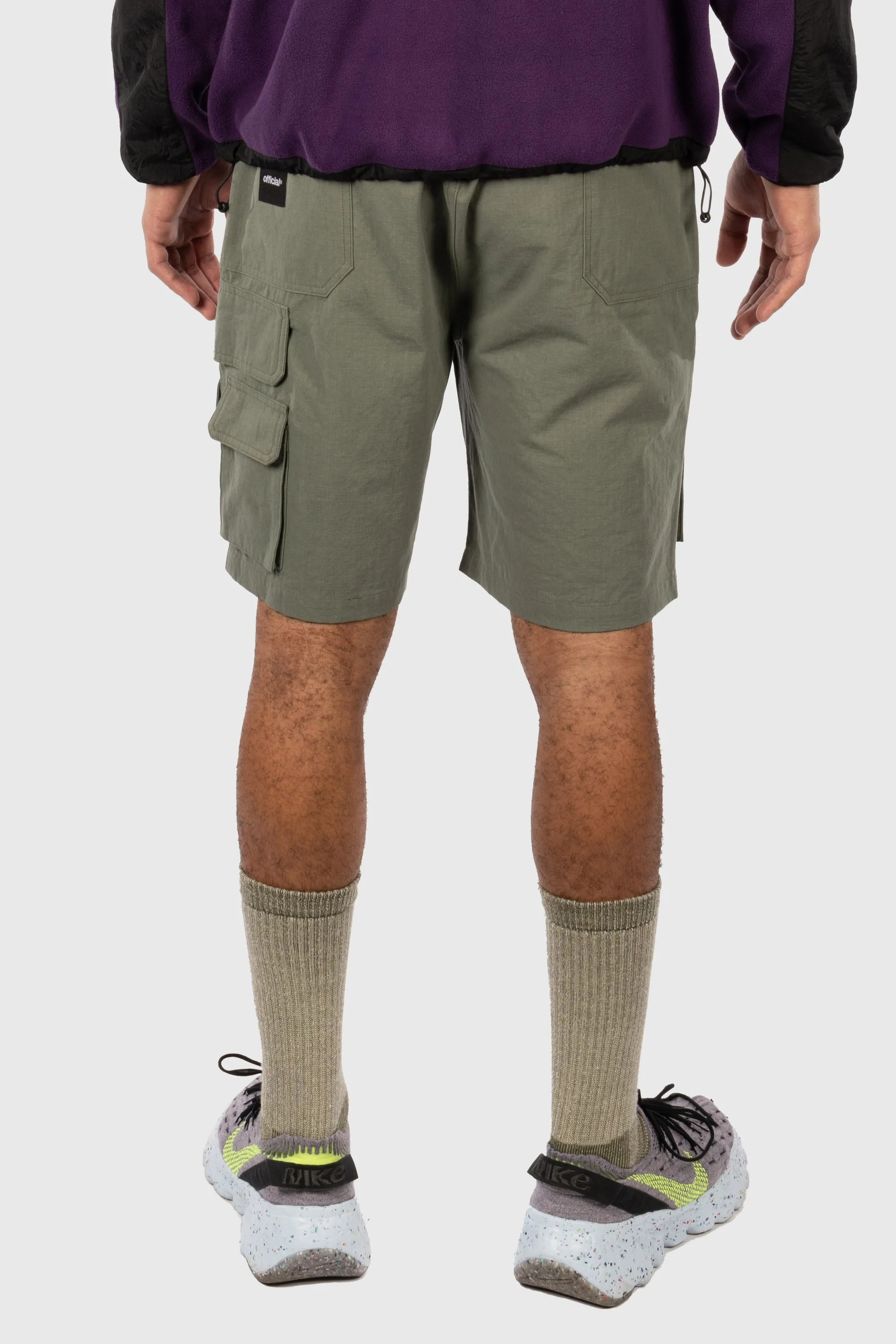 Nexus Ripstop Cargo Shorts (Dusty Olive)