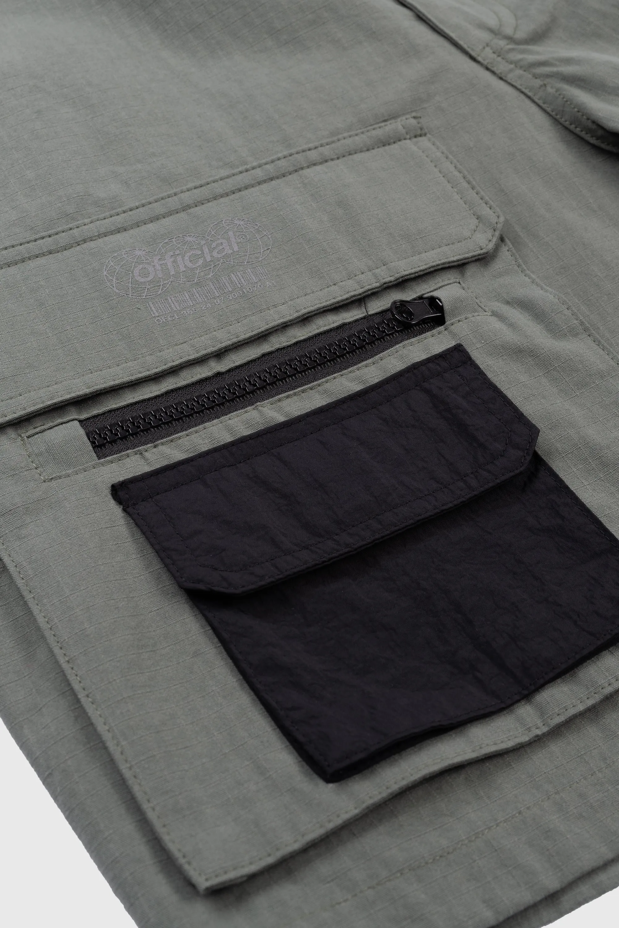 Nexus Ripstop Cargo Shorts (Dusty Olive)