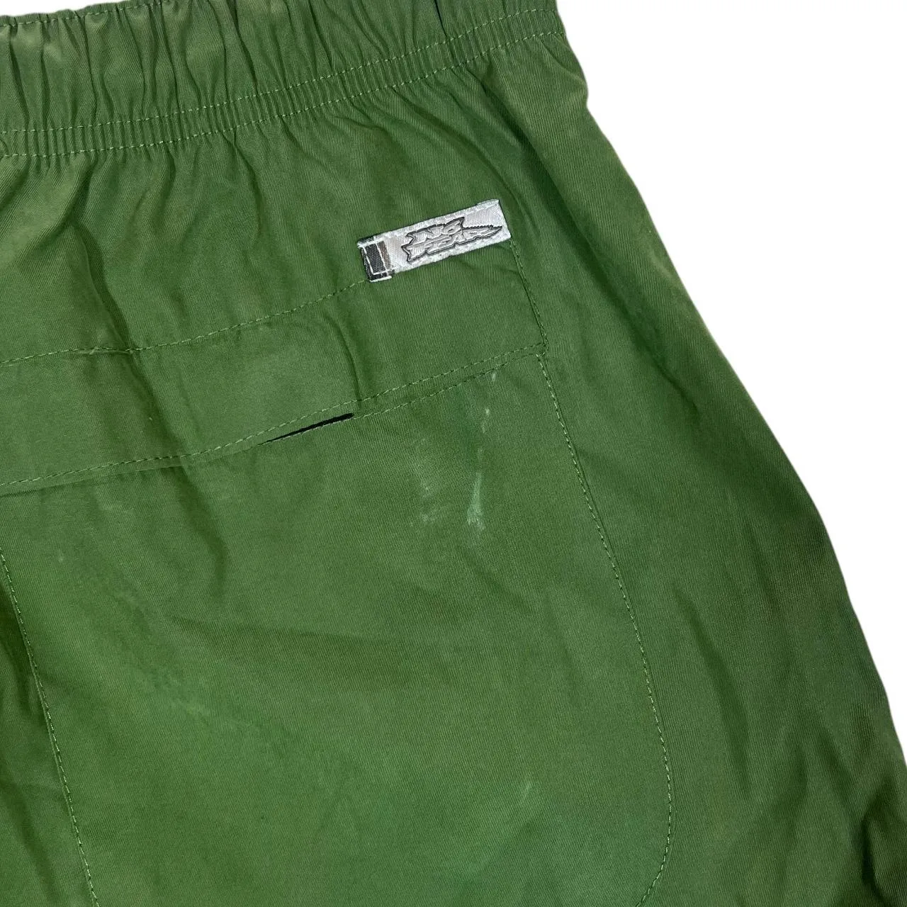 NO FEAR Classic Green Outdoor Hiking Windbreaker Utility Track Pants Trousers