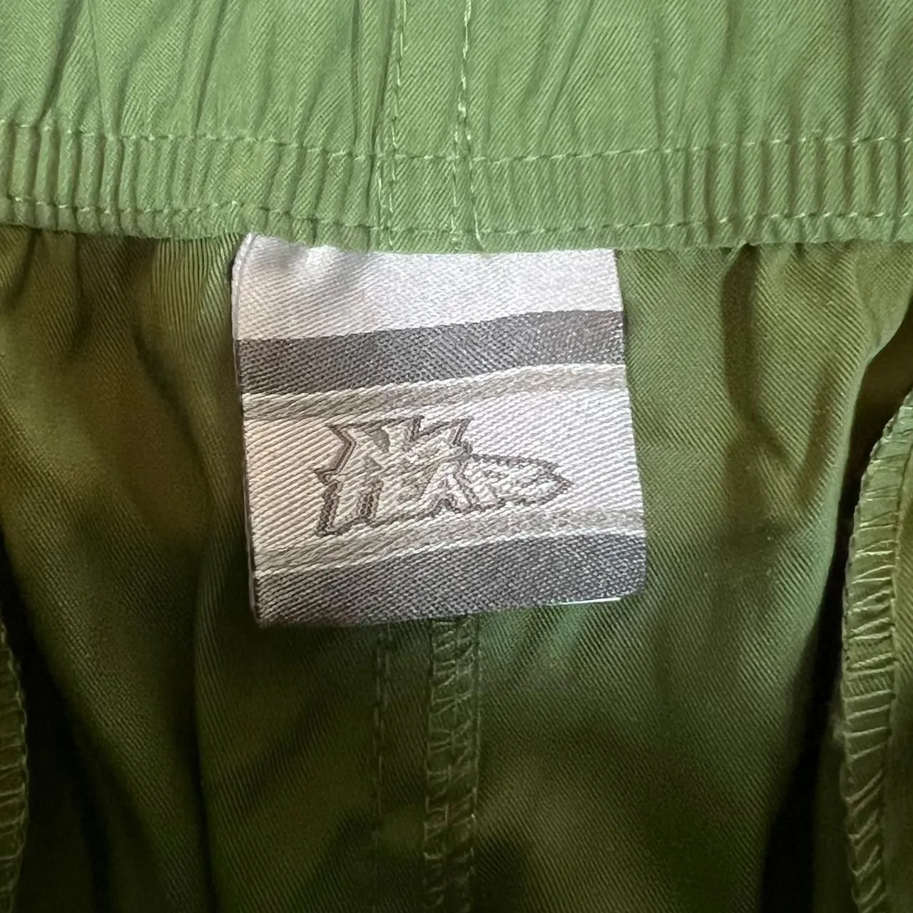NO FEAR Classic Green Outdoor Hiking Windbreaker Utility Track Pants Trousers