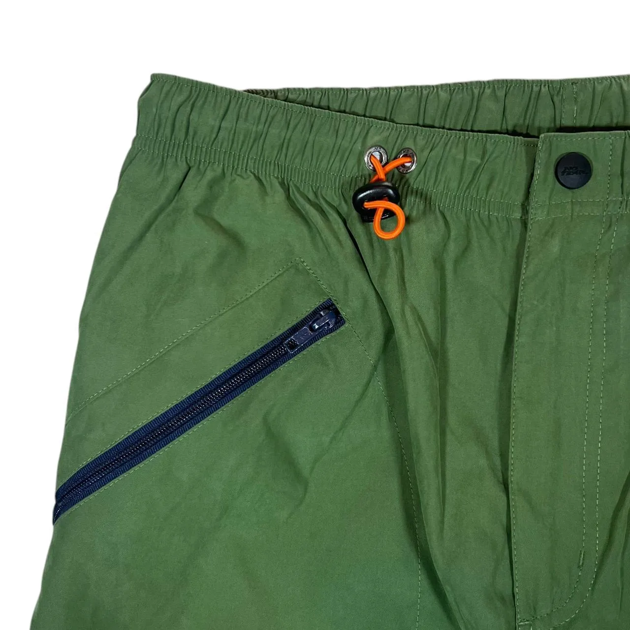 NO FEAR Classic Green Outdoor Hiking Windbreaker Utility Track Pants Trousers