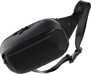 NOMATIC Navigator Premium Sling Bag - 1L w/ 2L Built-In Expansion - Slim & Lightweight Crossbody, Fanny-Pack - Water Resistant Everyday (Black)