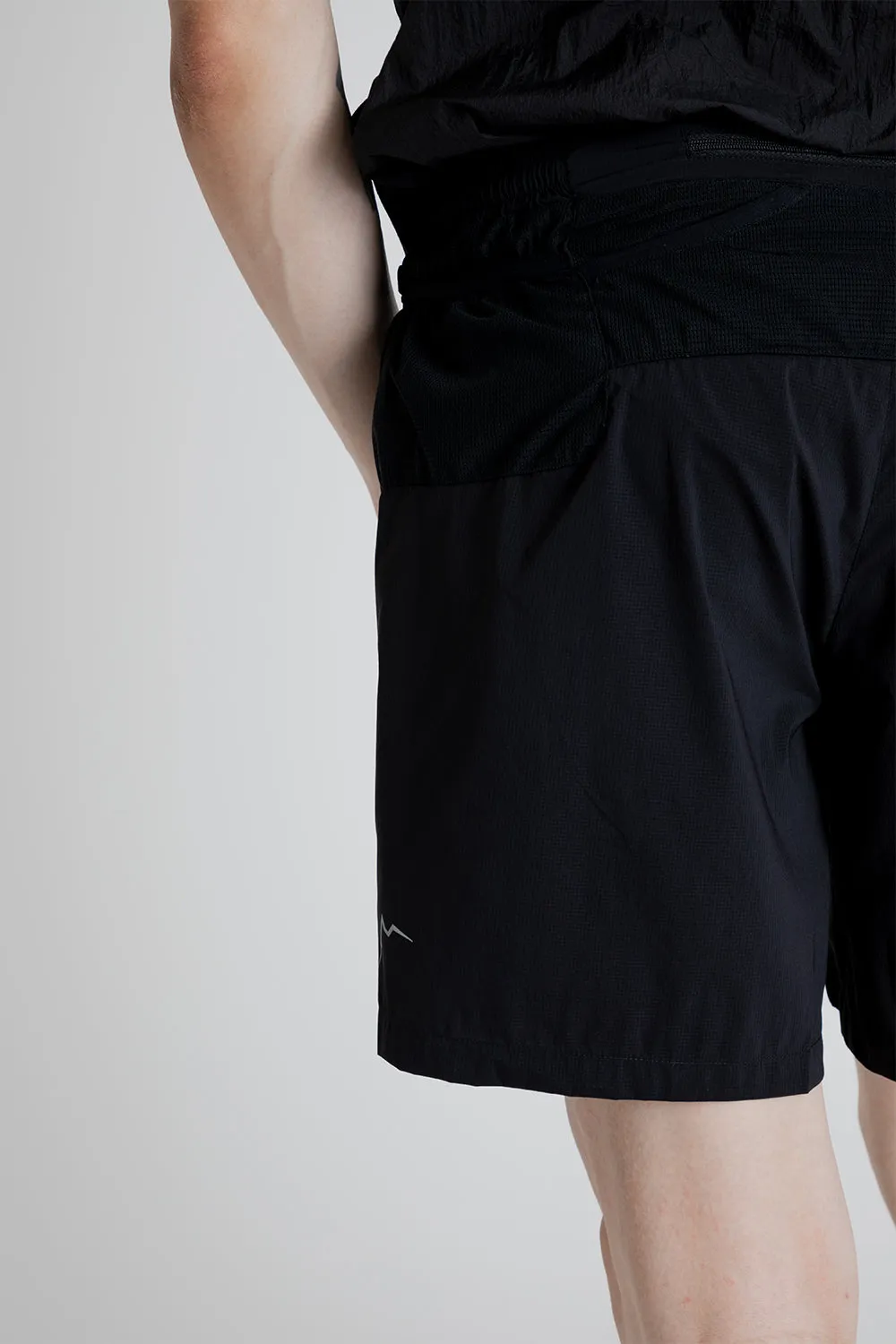 Nylon Trail Shorts - Black