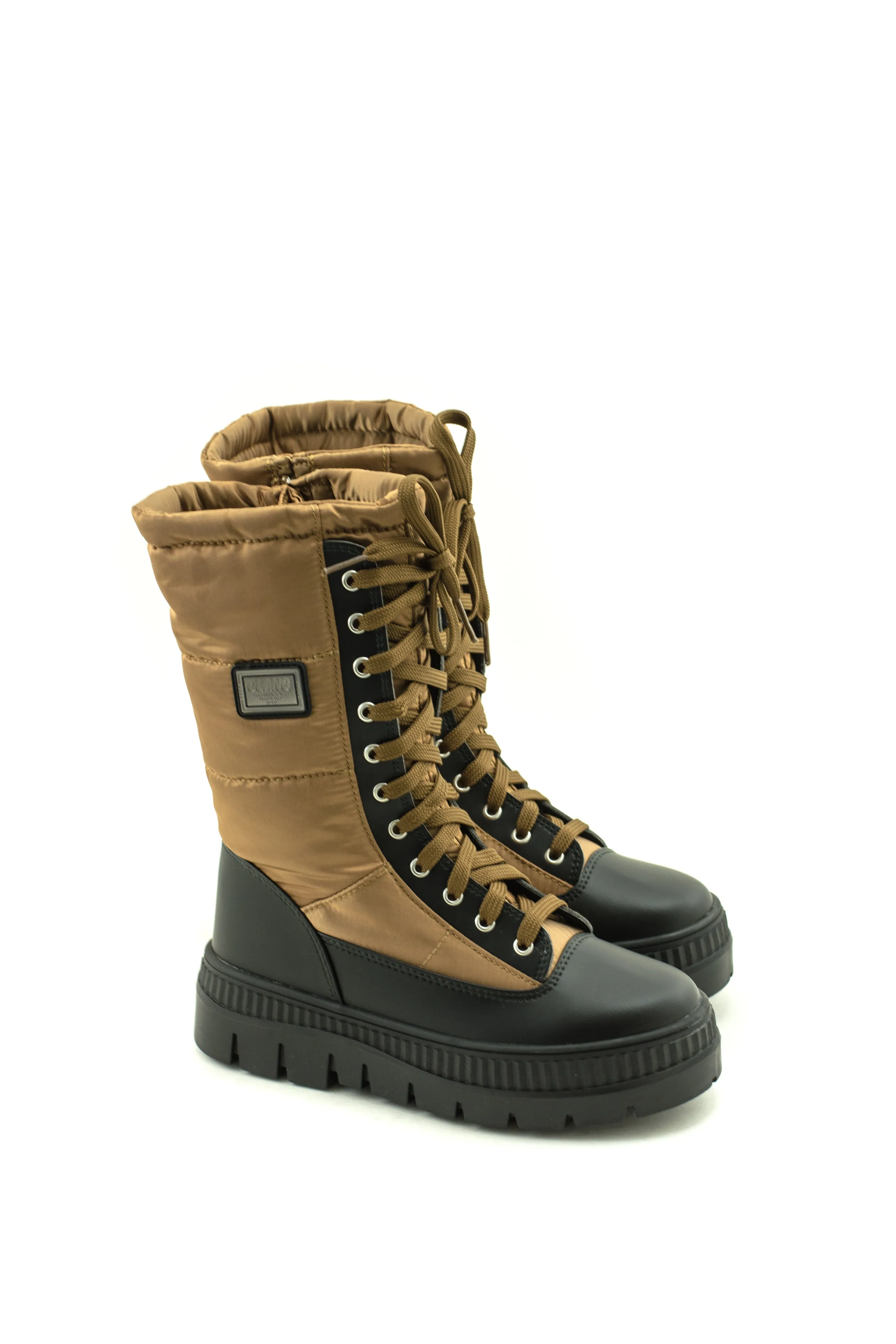 Olang — Magnet Ice Cleat Winter Boot - Cuoio