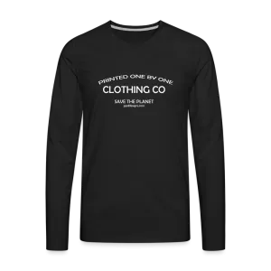 One by One Men's or Unisex Premium Long Sleeve T-Shirt up to 3 XL