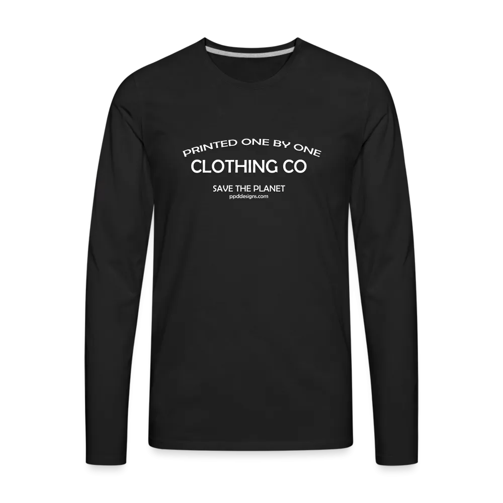 One by One Men's or Unisex Premium Long Sleeve T-Shirt up to 3 XL