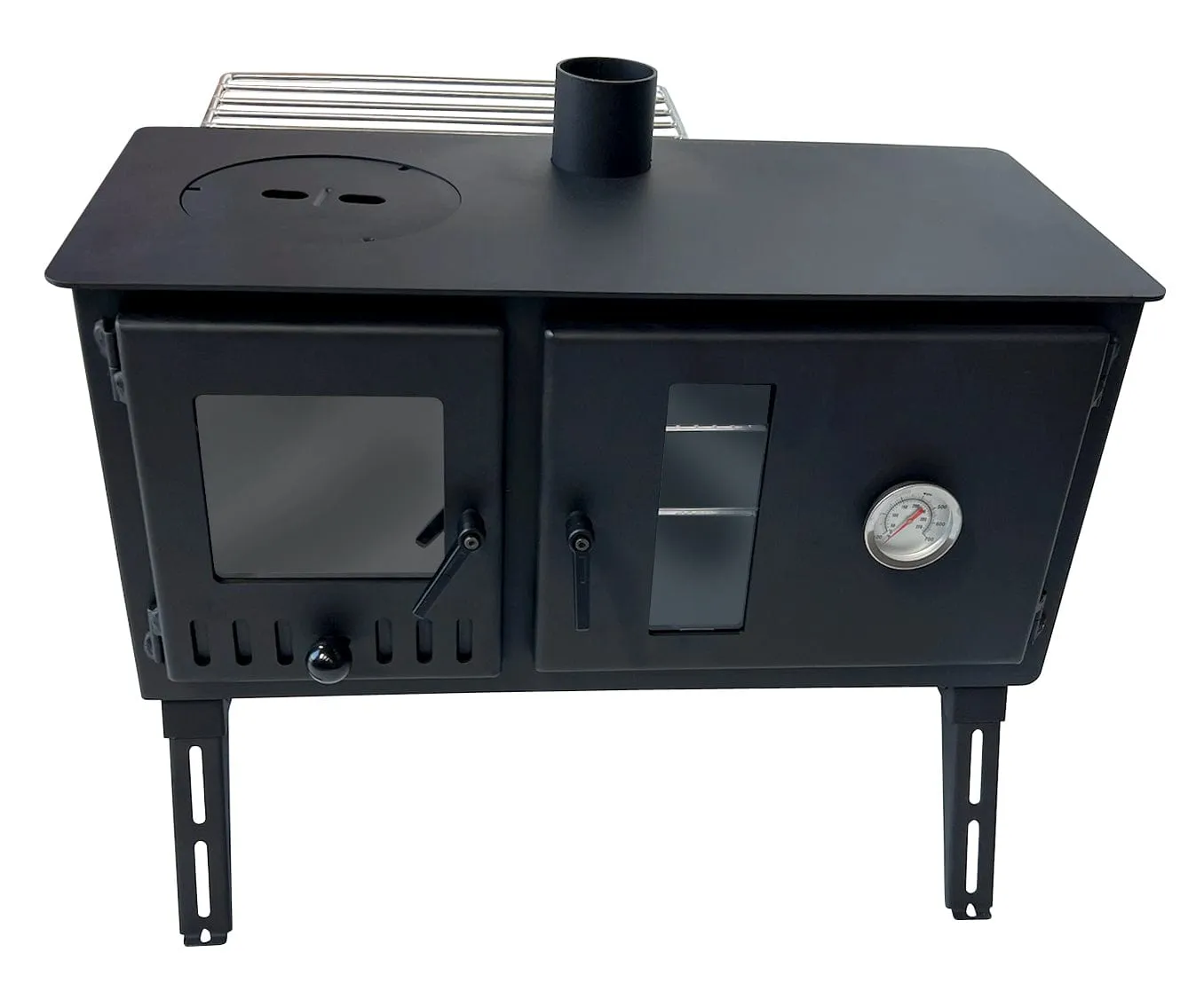 Outbacker® Firebox Eco Burn Range Oven Portable Tent Stove | 3.5kw 20.5kg