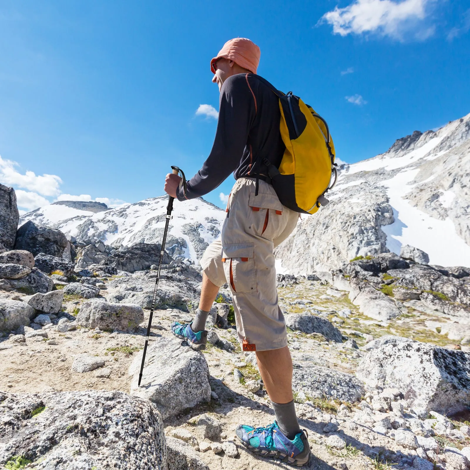 Overmont Aluminum Trekking Poles