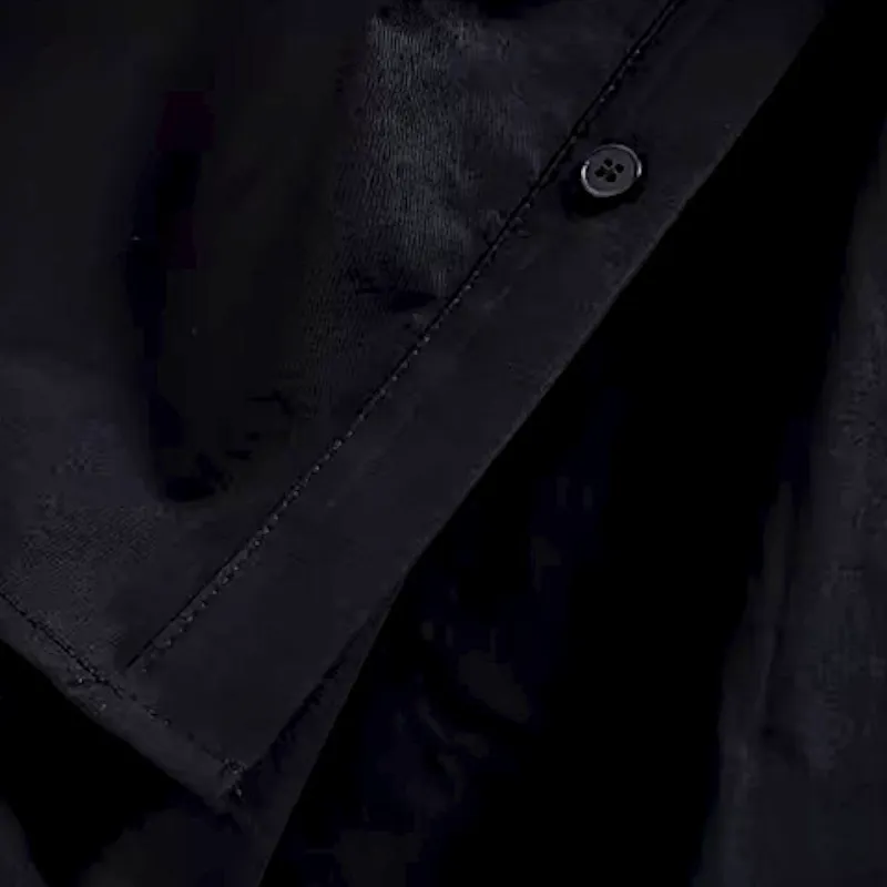 Oversized fit cargo pocket shirt