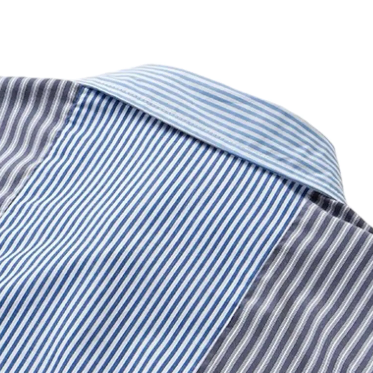 Oversized fit paneled mix color shirt