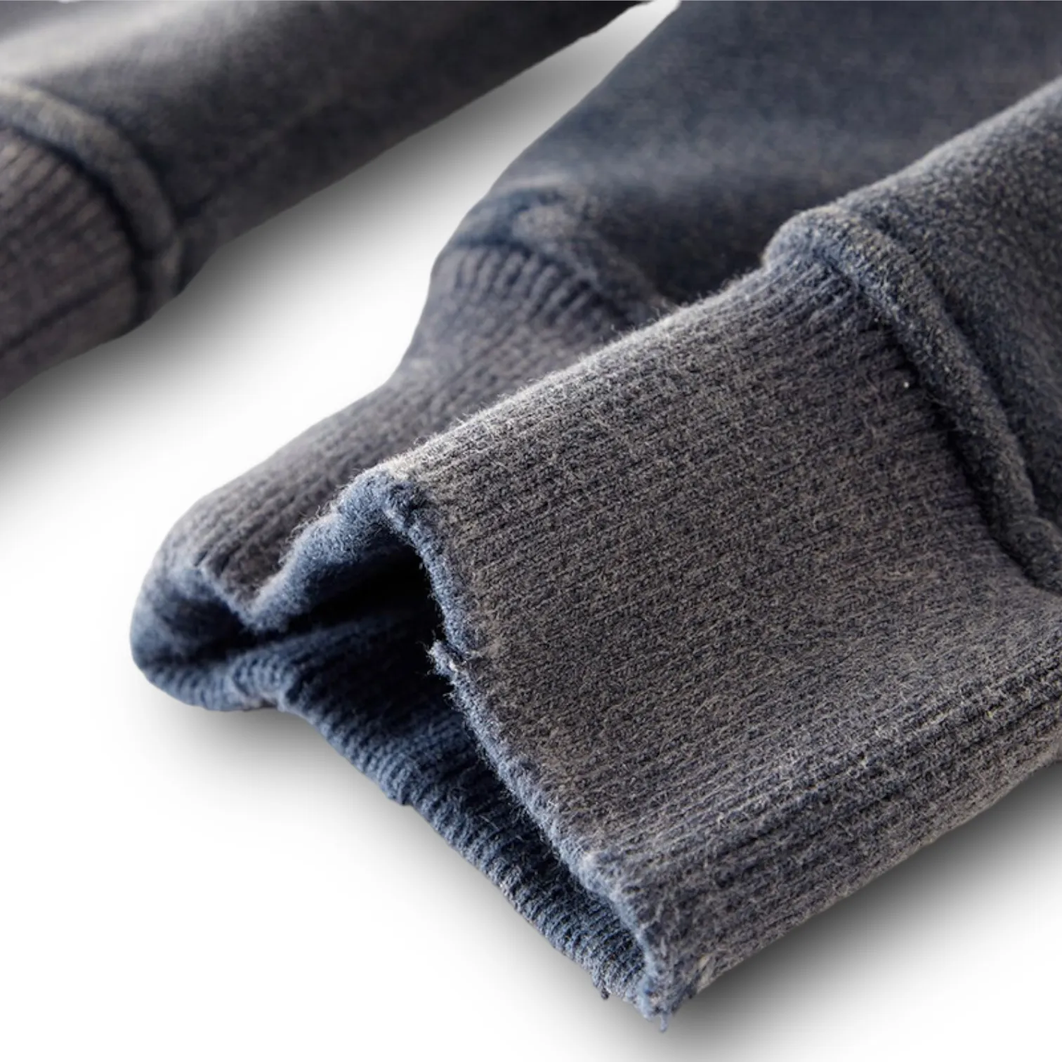 Oversized heavy fleece with gradient wash sweatshirt