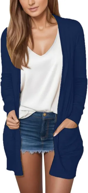 Oversized Lightweight Cardigan Blouses for Women Plus Size Lightweight Cardigan Casual Work Light Fitted Coats Button