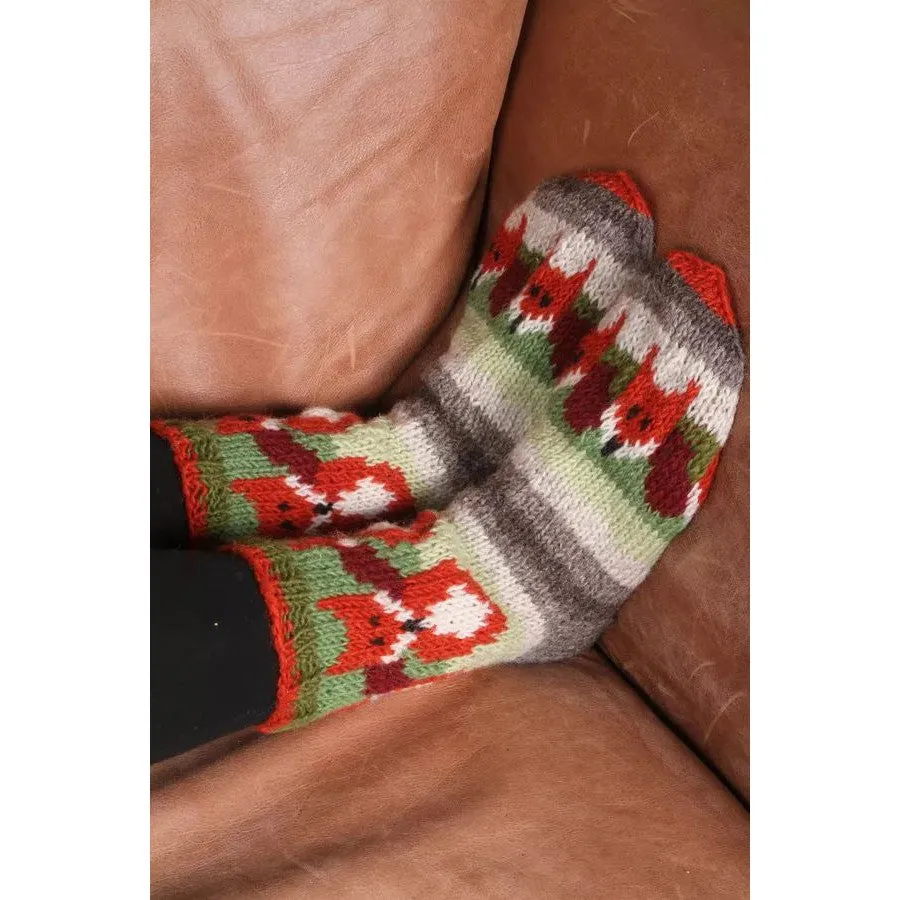 Pachamama Skulk Of Foxes Sofa Socks