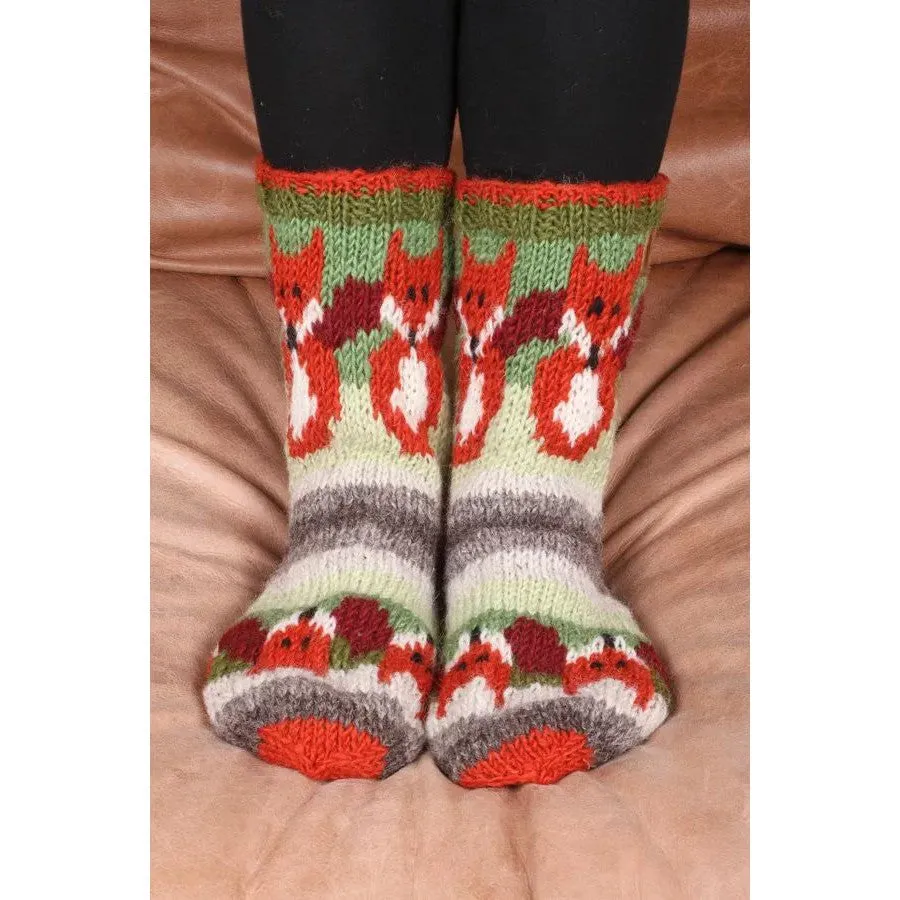 Pachamama Skulk Of Foxes Sofa Socks