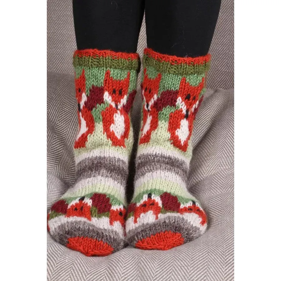 Pachamama Skulk Of Foxes Sofa Socks