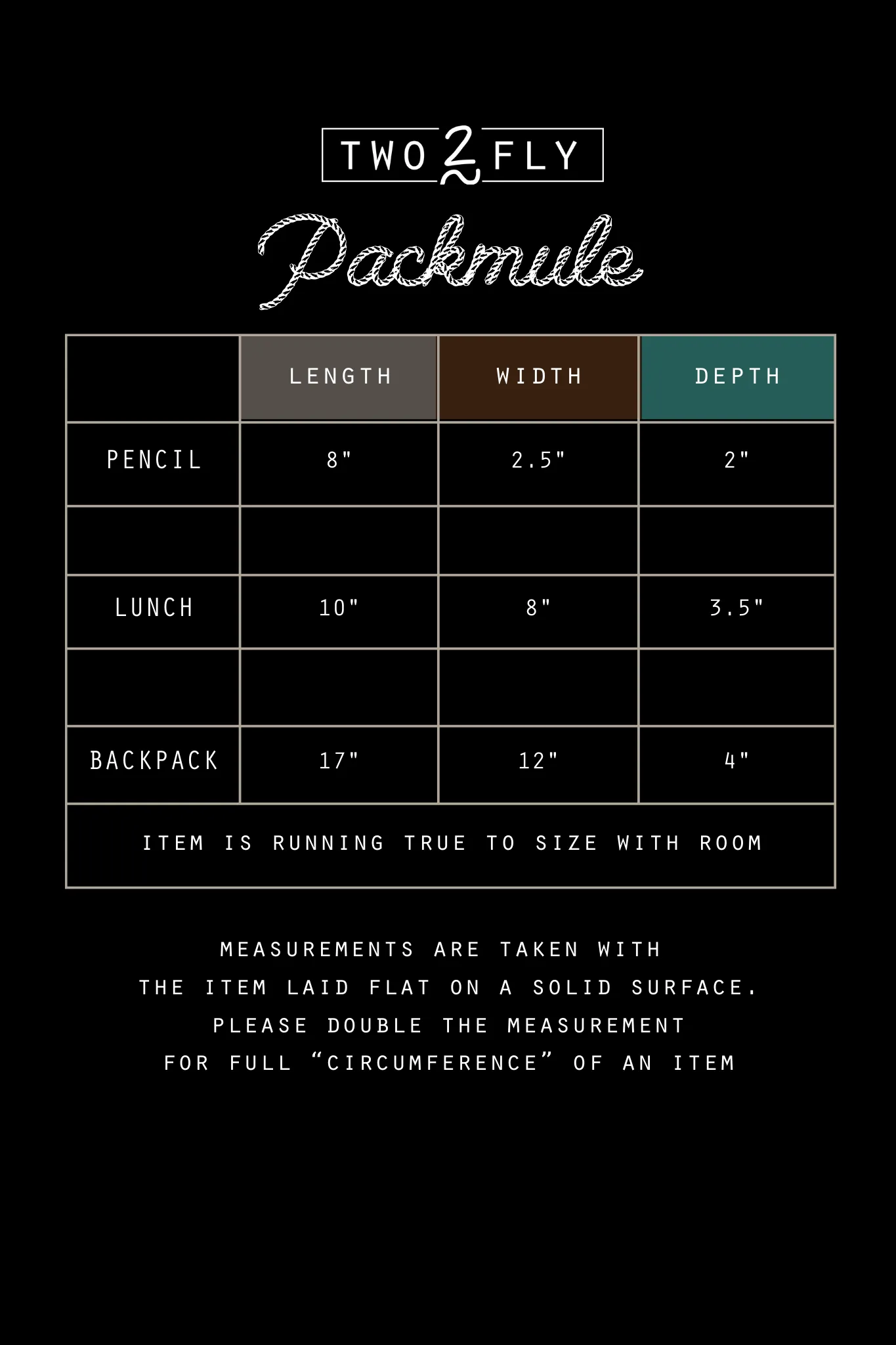 Packmule Backpack *Howdy