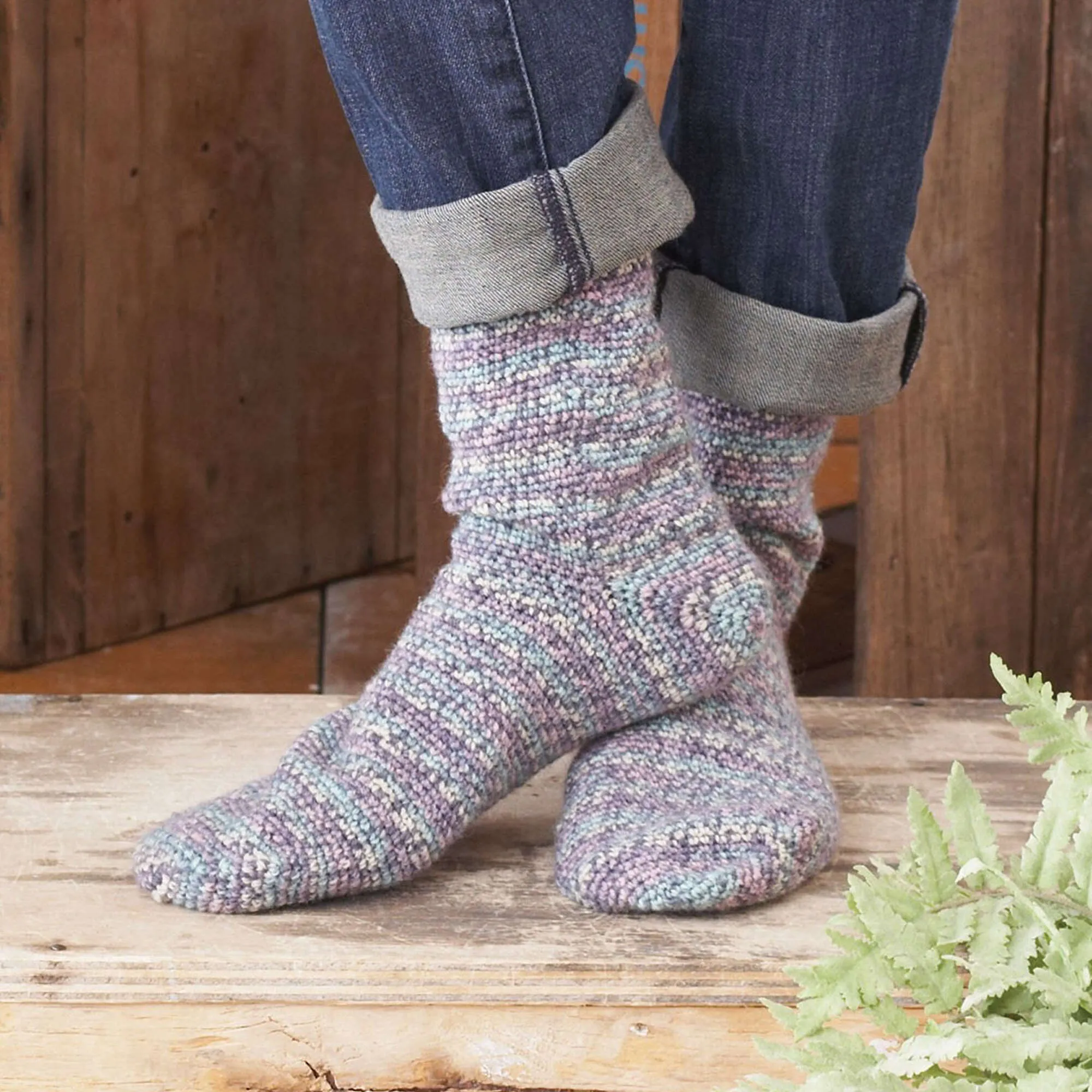 Patons Crochet Toe Up Socks