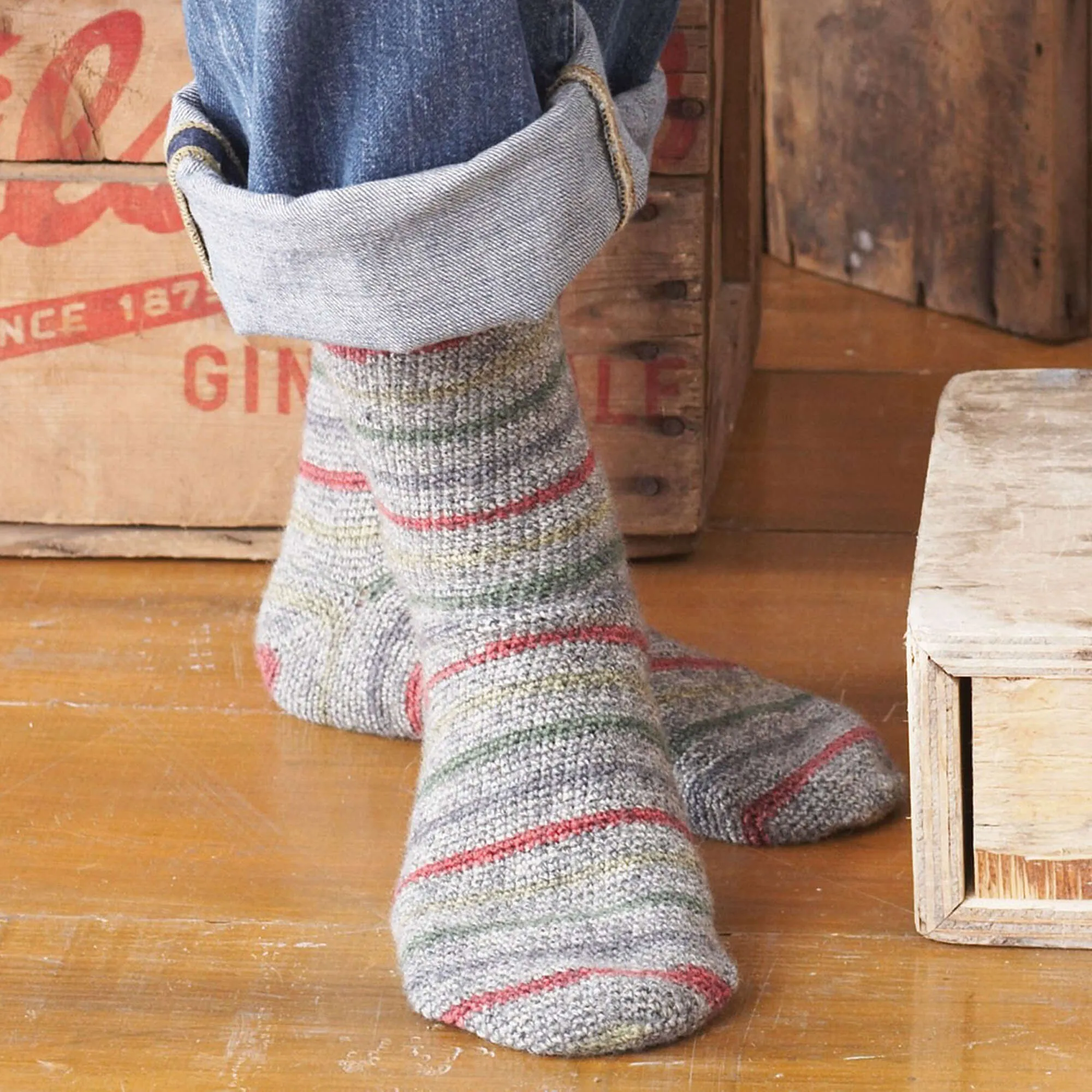 Patons Crochet Toe Up Socks