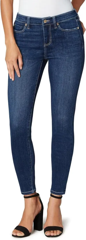 PETITE ABBY ANKLE SKINNY HIGH PERFORMANCE DENIM