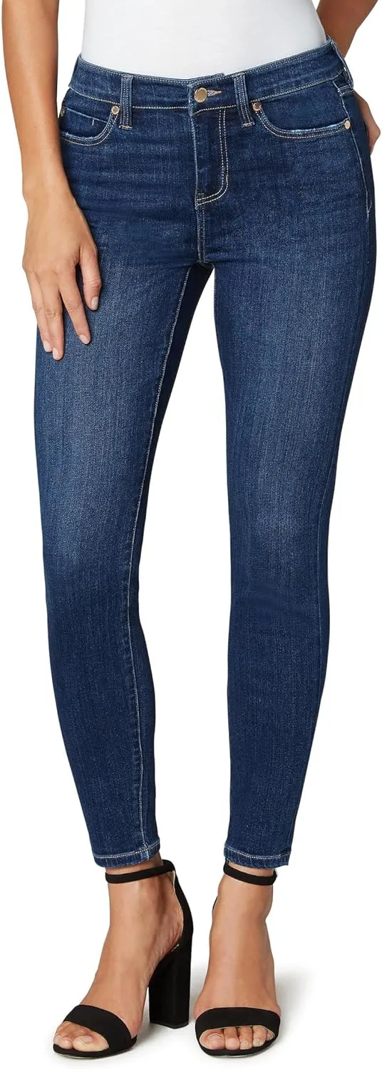 PETITE ABBY ANKLE SKINNY HIGH PERFORMANCE DENIM