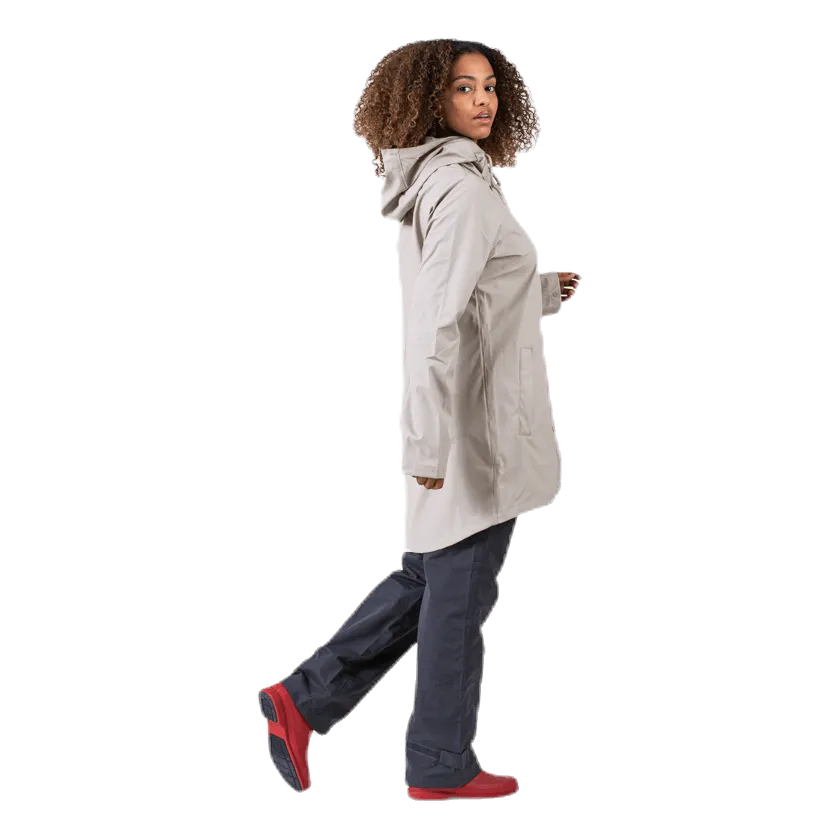 Petra Rain Jacket Beige
