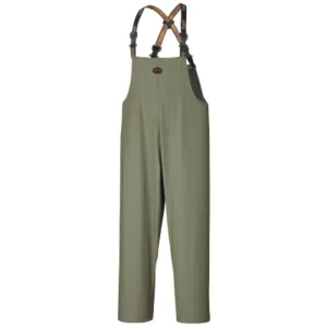 Pioneer Men's Waterproof Stretch Bib Pants, Dry King PU, Oil Resistant, 4-Way Stretch, Heavy-Duty Suspenders, All-Weather Protection | Sizes S-5XL