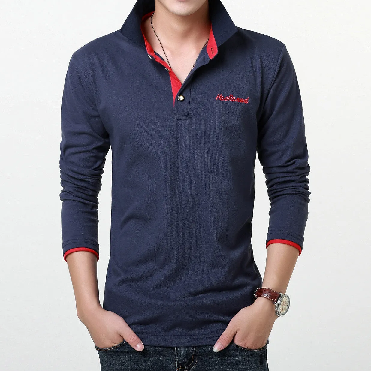 Polo Shirts Long Sleeve