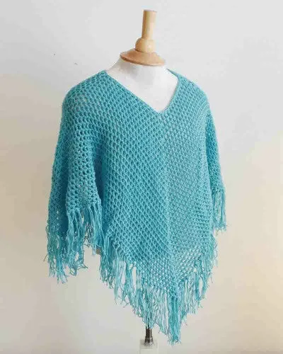Ponchos for Kids Crochet Pattern