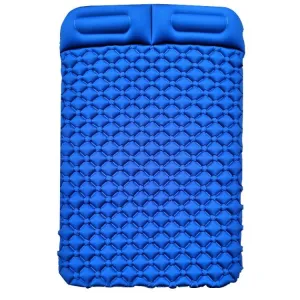 Portable Double Bed Inflatable Cushion for Outdoor Camping - TPU, 195 x 119 x 16cm