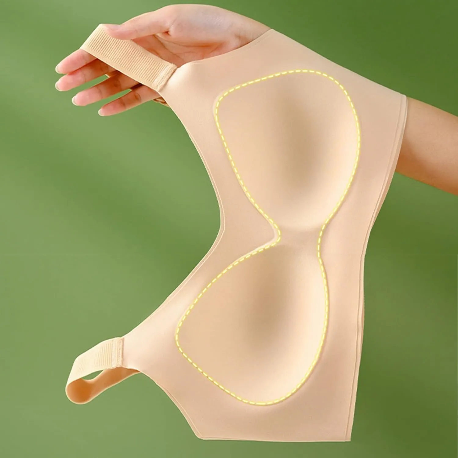 Powerful Push Up Seamless Caralush Bra Wmstylist Lushfitting Wireless Camixs Bra No Underwire Anti Sagging Bralettes