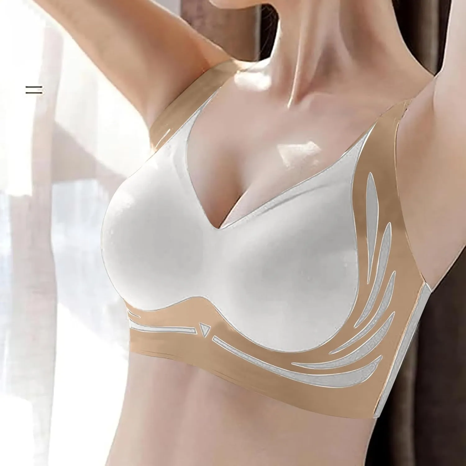 Powerful Push Up Seamless Caralush Bra Wmstylist Lushfitting Wireless Camixs Bra No Underwire Anti Sagging Bralettes