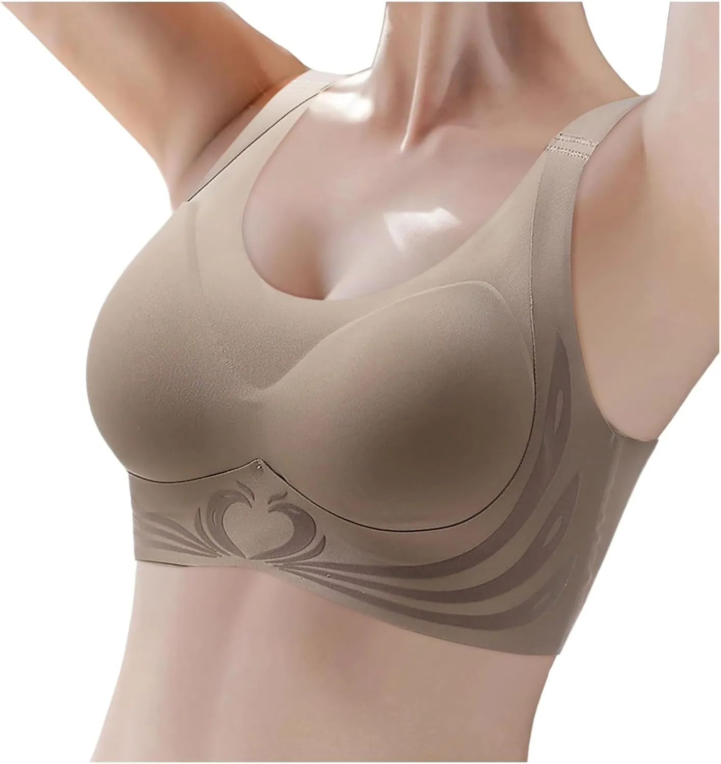 Powerful Push Up Seamless Caralush Bra Wmstylist Lushfitting Wireless Camixs Bra No Underwire Anti Sagging Bralettes