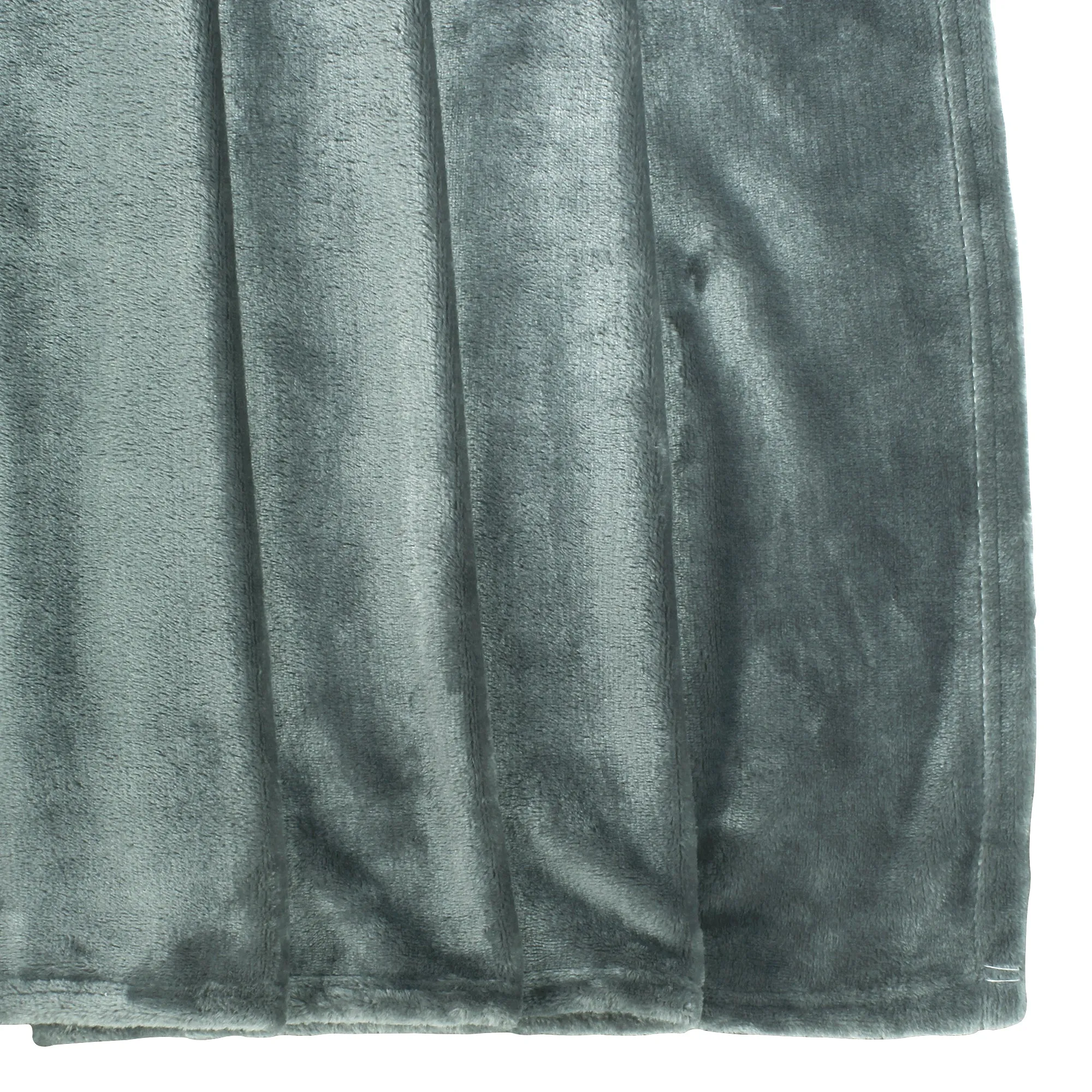 Premium  Black Double Flannel Blanket