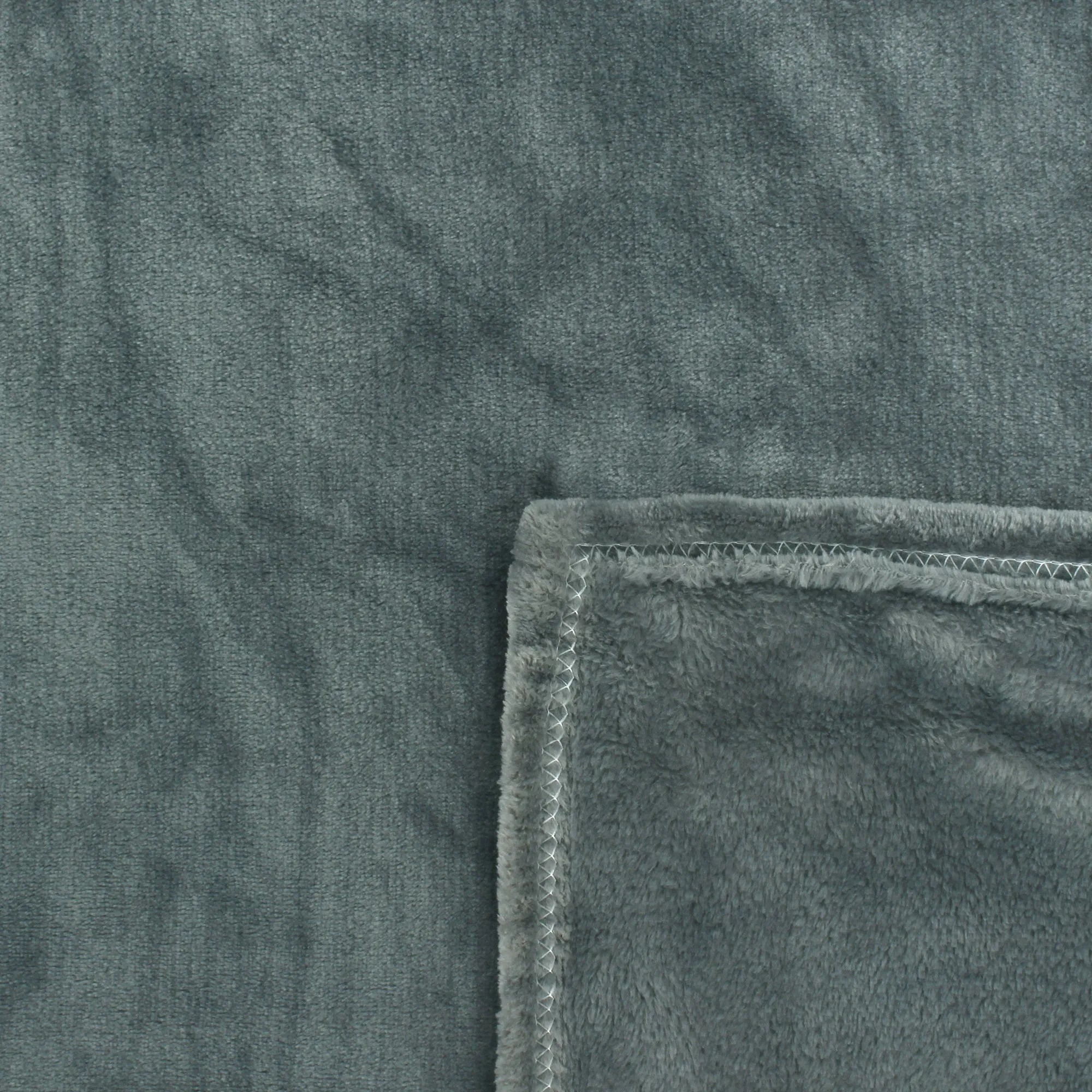 Premium  Black Double Flannel Blanket