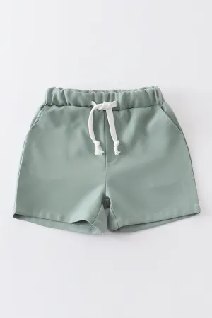 Premium Sage pocket boy shorts