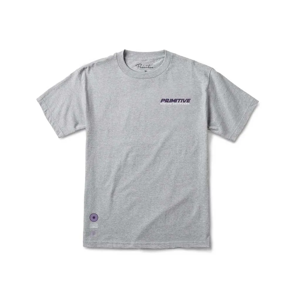 Primitive x Naruto Madara Uchiha Tee - Athletic Heather