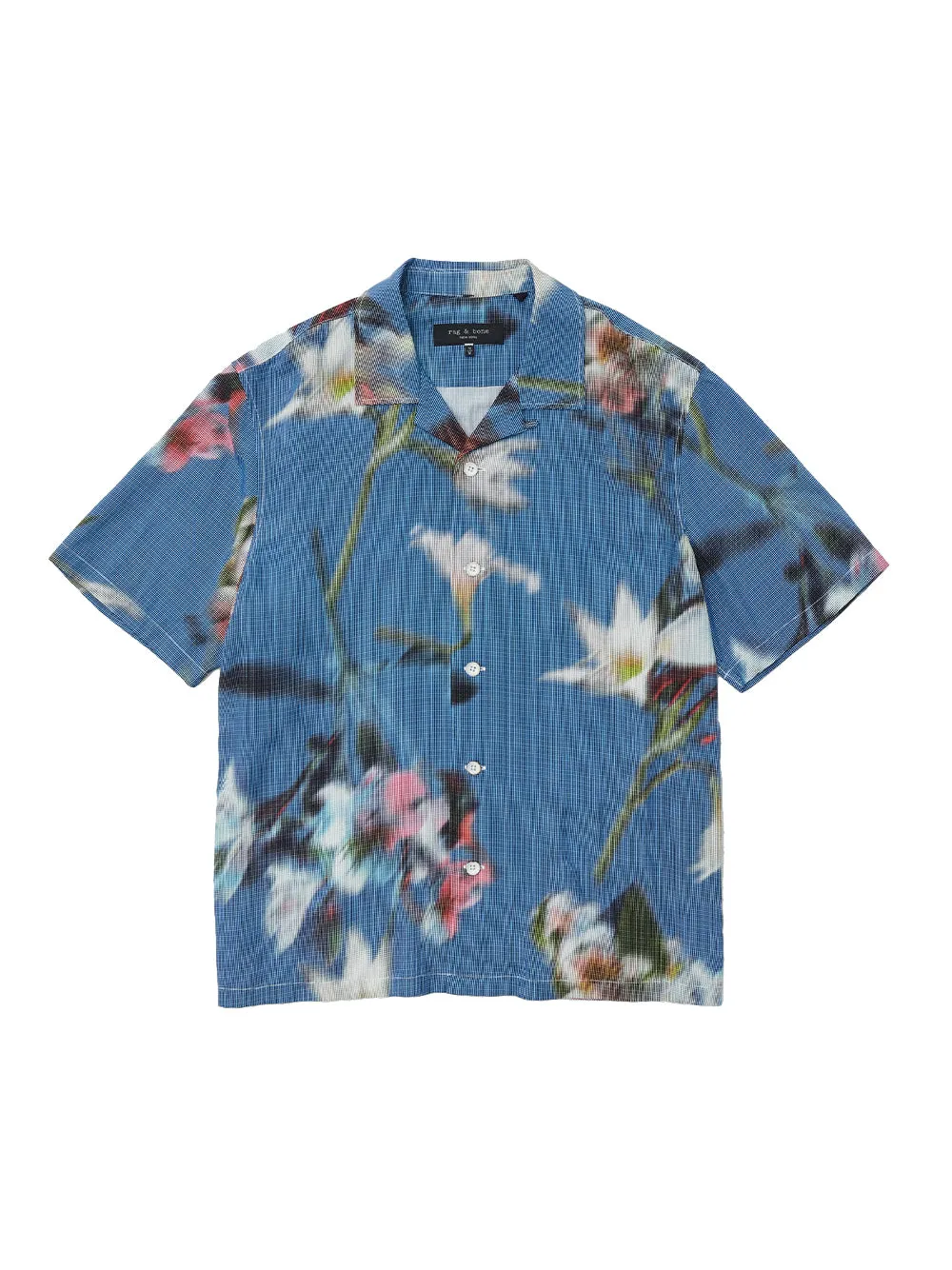 Printed Avery Shirt Blue floral
